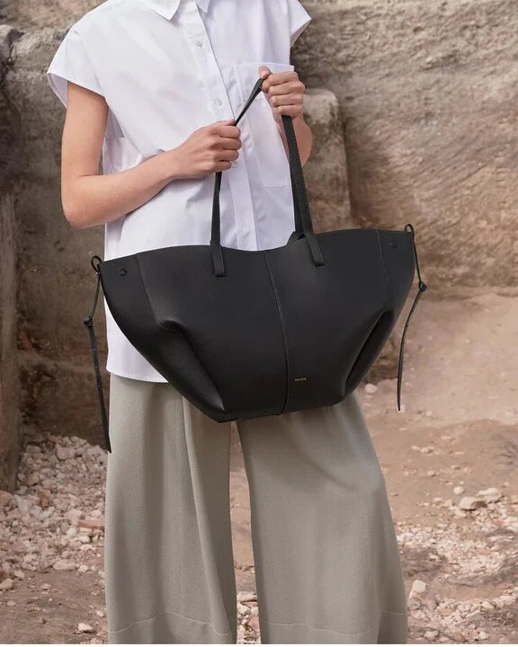 Women’s 2-in-1 PU Tote Shoulder Bag With Wallet – Large Capacity