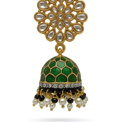 24K Gold-Plated Floral Necklace Set – Elegant Jewelry for Women