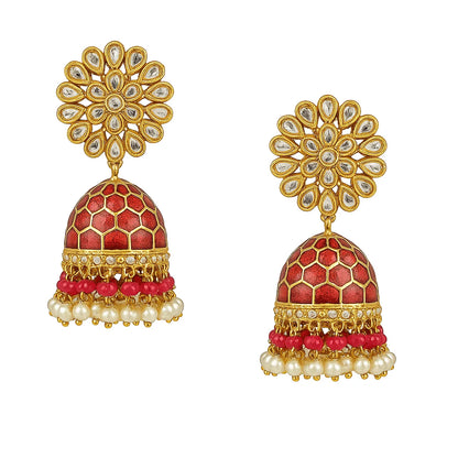 24K Gold-Plated Floral Necklace Set – Elegant Jewelry for Women