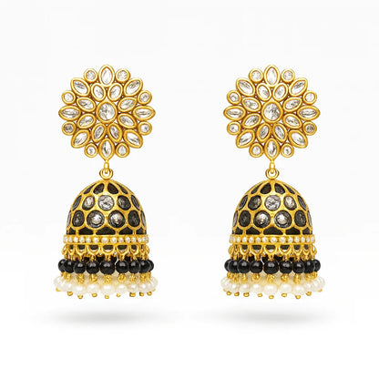 24K Gold-Plated Floral Necklace Set – Elegant Jewelry for Women